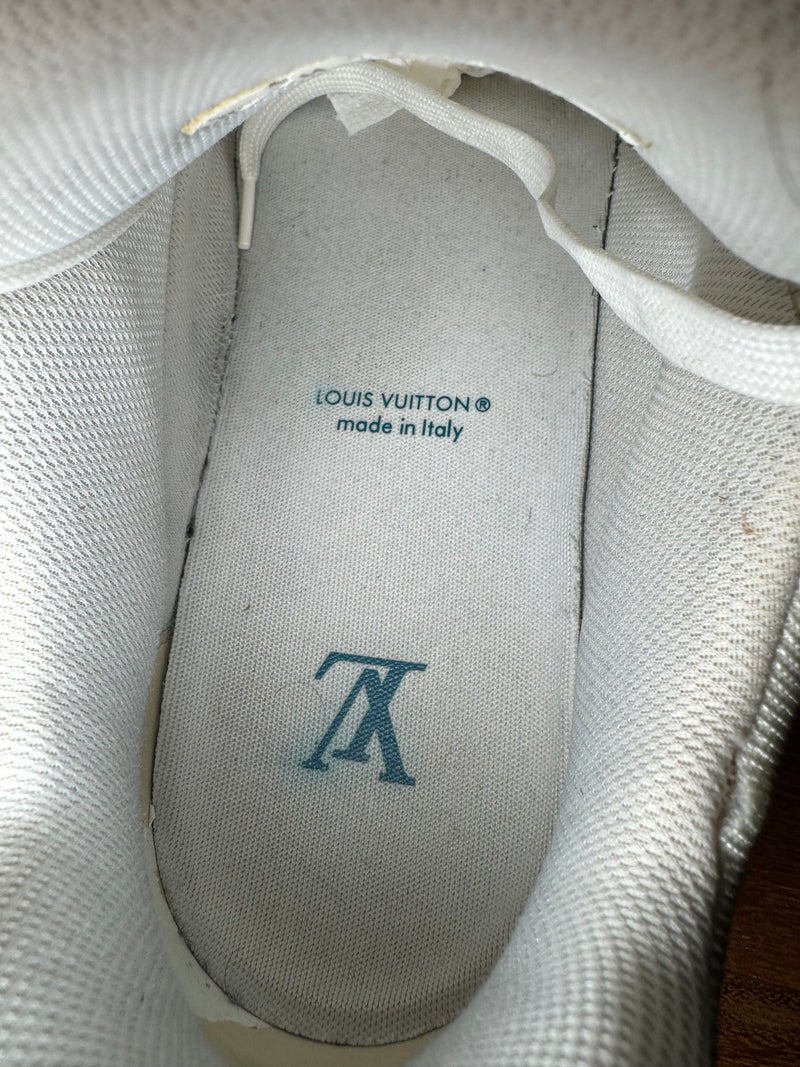 Louis Vuitton Trainers Blue Denim