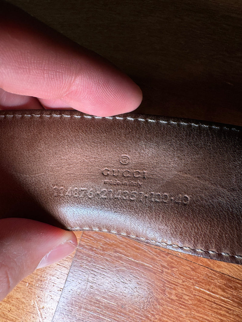Cintura Gucci uomo