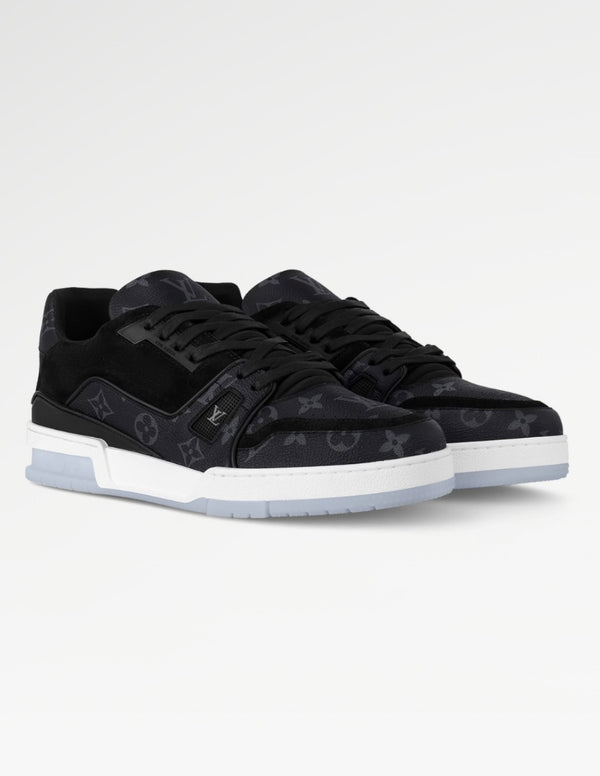 Louis Vuitton Trainers Black Monogram