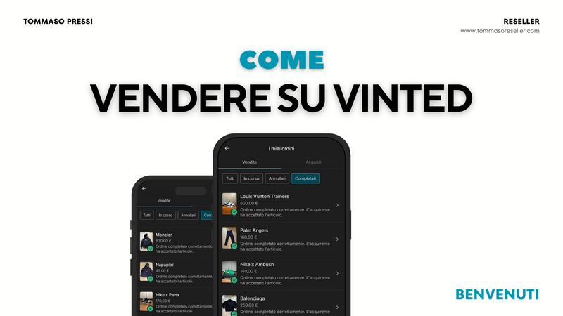 GUIDA BASE PER VENDERE SU VINTED